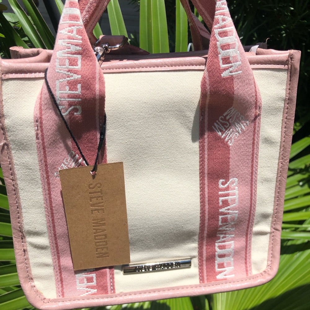 Steve Madden Pink Tote Purse
